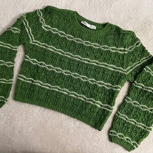 ZARA Knit sweater (L but fits like S)